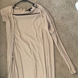 Tan cardigan
